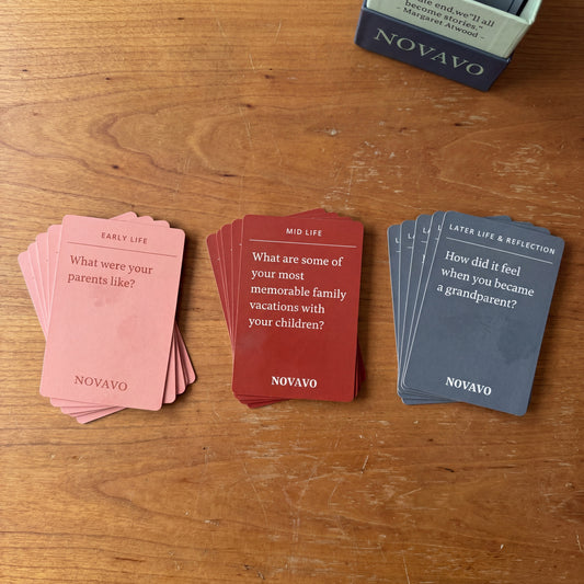 NOVAVO - Life Story Prompt Cards #1